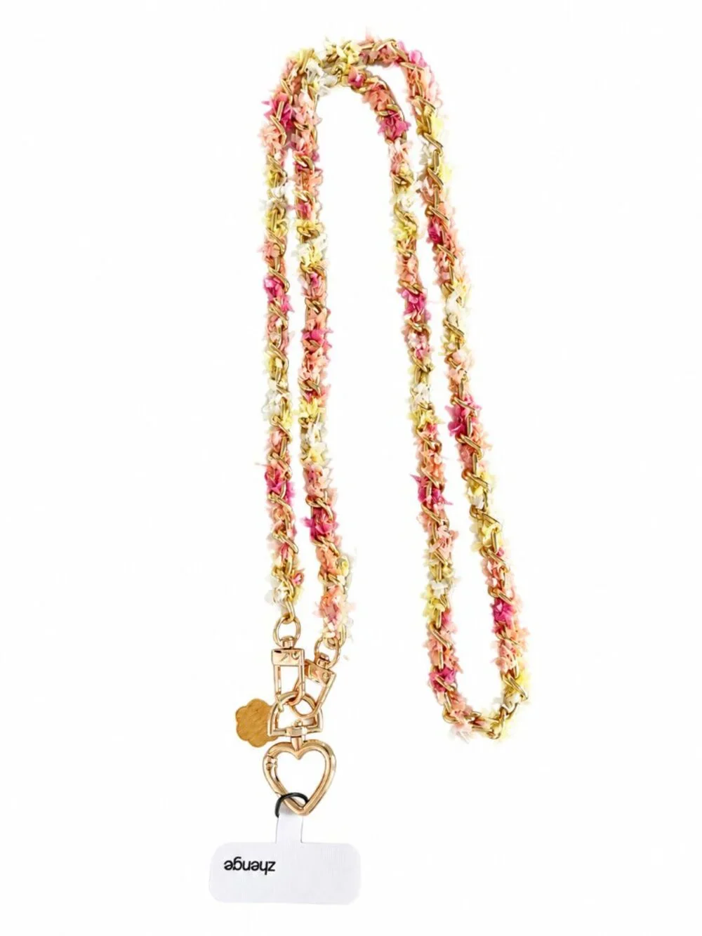 fashion Phone Crossbody Lanyard with Tether Patch
